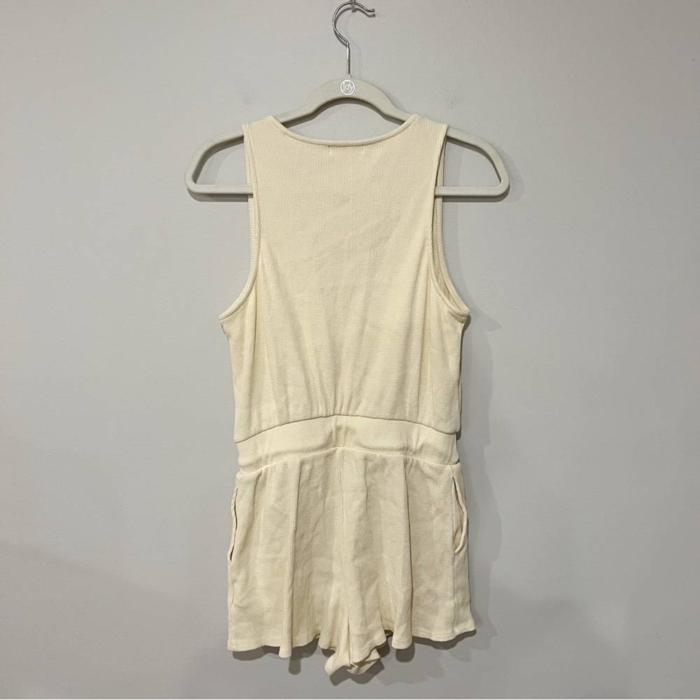 Lovers + Friends Easy Breezy Open Back Shorts Romper - Picture 7 of 7